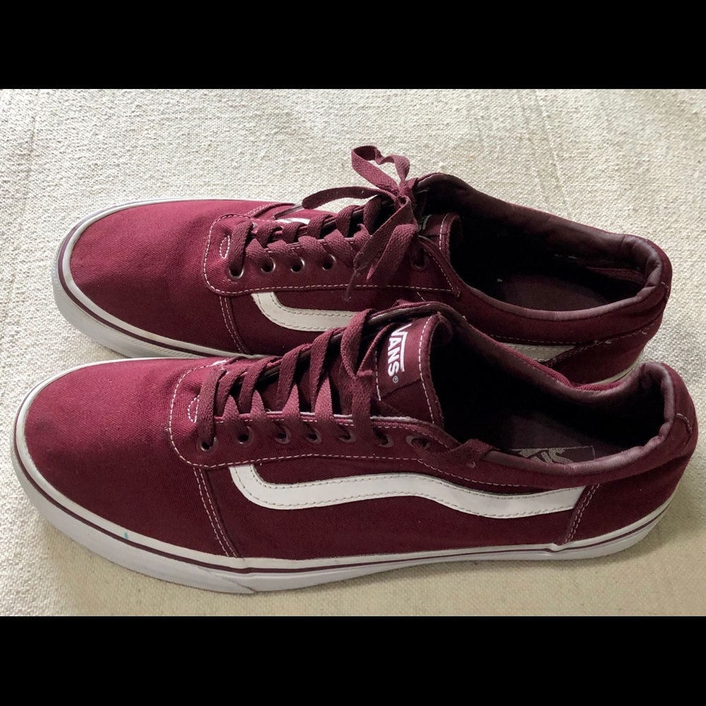 VANS MENS CANVAS LOWTOP SHOES